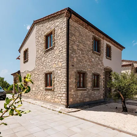 Stone With Heated Pool 빌라 Cabrunici